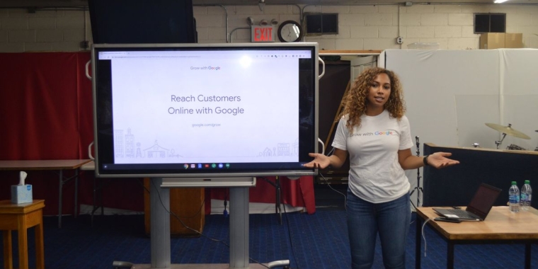 Google speaker Angelina Darrisaw explains how entrepreneurs can grow their business using Google.