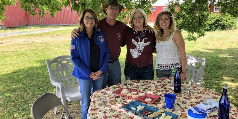 Senator Pam Helming, Steve Messmer, Susanne Messmer, Katie Shaw