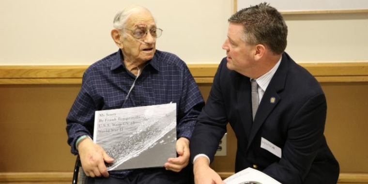 Frank Tempestelli Fought in Many Critical Battles in the Pacific Theater