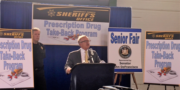 Senior Fair Press Conference on Prescription Drug Take-Back Program