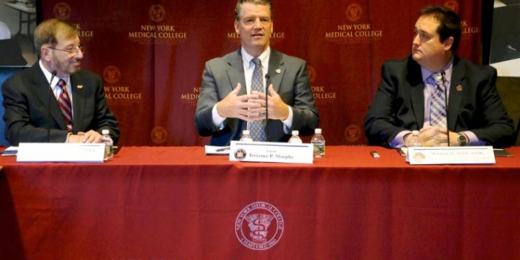 Senator Terrence Murphy, Dr. Robert Amler and Dr. Michael Reilly Detail Humanitarian Mission to Help the People of Puerto Rico