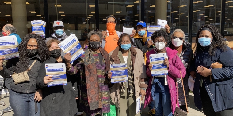 Senate Majority Leader Andrea Stewart-Cousins in Yonkers to let residents know about COVID-19 vaccine site in Yonkers