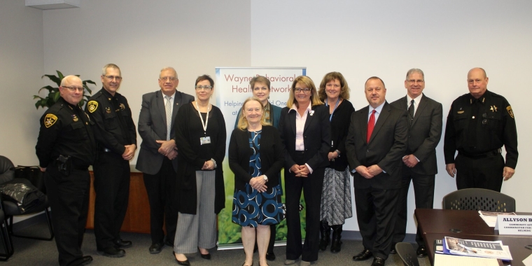 Senator Helming meets with members of the Wayne County Sheriff’s Office, Wayne County Office of Community Services, and NYS Local Mental Hygiene Directors.