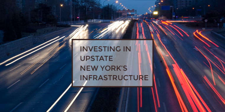 Securing more funding for Upstate’s infrastructure has been one of Senator Ranzenhofer’s top budget priorities.