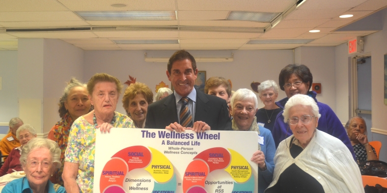 Photo: Senator Klein with Riverdale seniors at Riverdale Senior Services monthly Women’s Circle on Wednesday, October 22, 2015.
