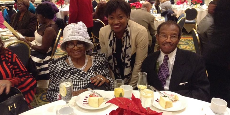Senator Stewart-Cousins at the Westchester County's Senior Hall of Fame