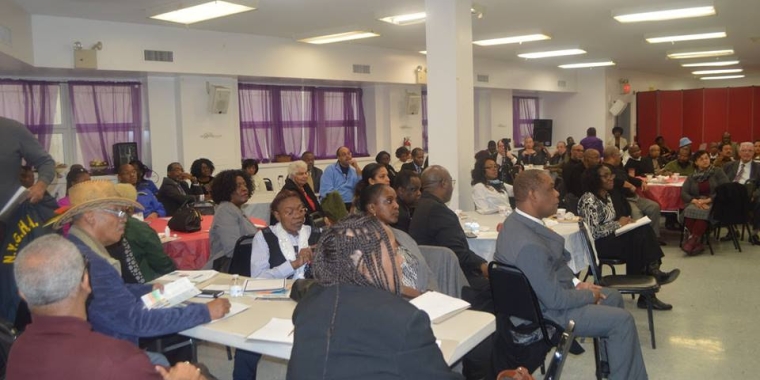 Dozens of faith-based leaders attended this month's Community Clergy Breakfast.