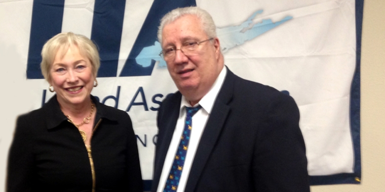 Snetor Marcellino & Nancy Zimper, Chancellor of the State University of New York